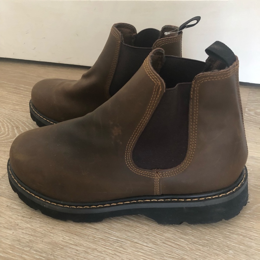 Brahma men’s ankle leather boots size 9